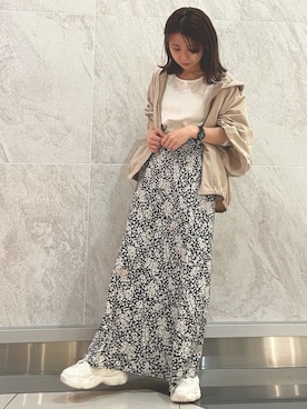 MIKA◎さん（レディース・152cm）の春コーディネート