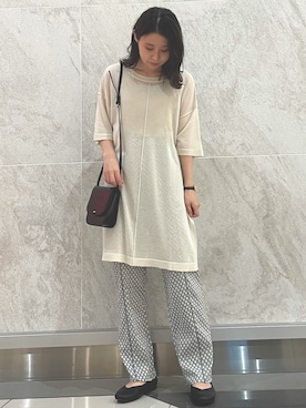 「koe（コエ）のアイテム」を使った、MIKA◎さん（レディース・152cm）の春コーディネート