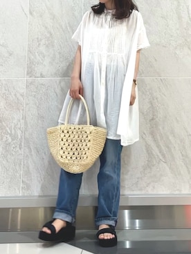 MIKA◎さん（レディース・152cm）の夏コーディネート