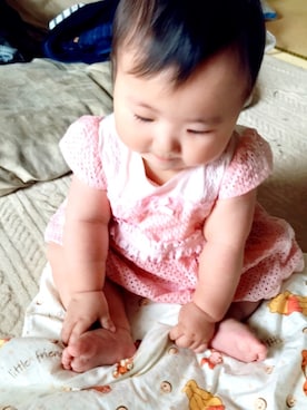 「アイテム（ワンピース/ドレス）」を使った、RYOさん（レディース・70cm）の夏コーディネート