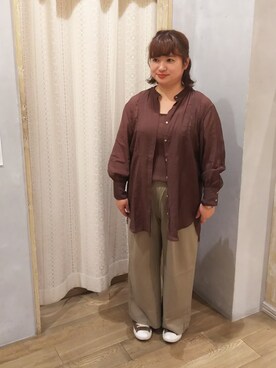 きみぃさん（レディース・158cm）の秋コーディネート