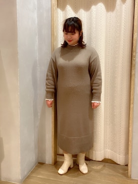 きみぃさん（レディース・158cm）の冬コーディネート