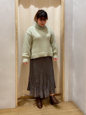 きみぃさん（レディース・158cm）の冬コーディネート