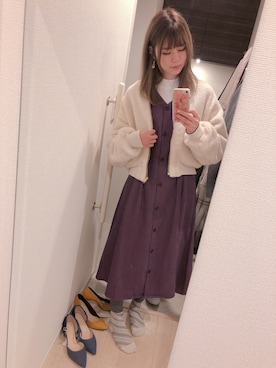 こうりんさん（レディース・172cm）の冬コーディネート