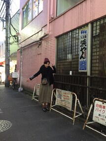 UNDERCOVER | Jacket :undercover
Dress: junya watanabe 
Shoes: Comme des garcons (ナイロンジャケット)