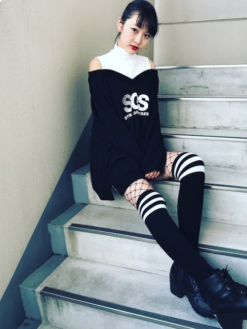 前田優衣 Onespoのワンピースを使ったコーディネート Wear
