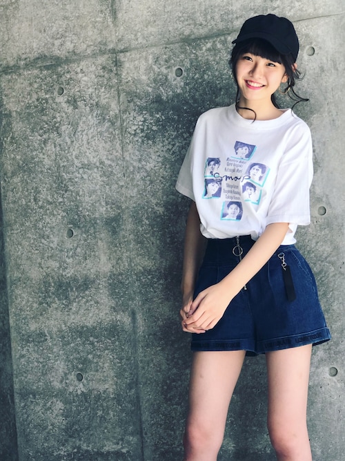 前田優衣 Lovetoxicのデニムパンツを使ったコーディネート Wear