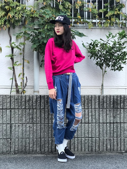 前田優衣 Uniqloのスウェットを使ったコーディネート Wear