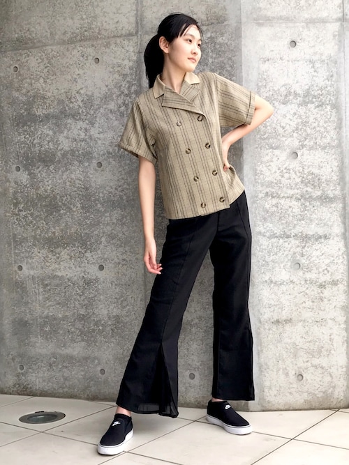 前田優衣 Jouetieのシャツ ブラウスを使ったコーディネート Wear