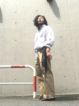 「alternative（オルタナティブ）のアイテム」を使った、crementyさん（メンズ・172cm）の夏コーディネート