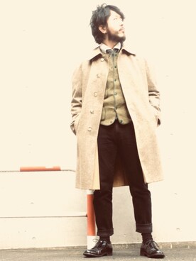 「alternative（オルタナティブ）のアイテム」を使った、crementyさん（メンズ・172cm）の秋コーディネート