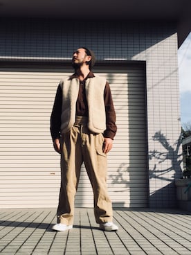 crementyさん（メンズ・172cm）の冬コーディネート