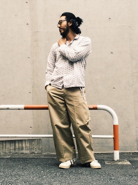 「70’s」｜crementyさん（メンズ・172cm）の春コーディネート