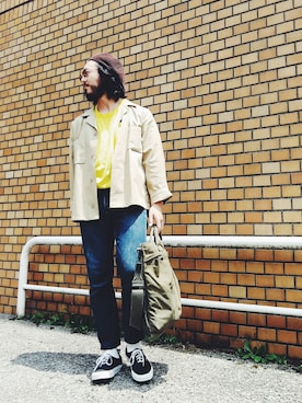 「LA ROCCA（ラロッカ）のアイテム」を使った、crementyさん（メンズ・172cm）の夏コーディネート