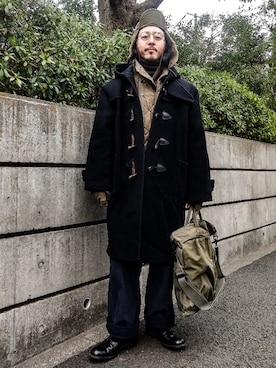 「LA ROCCA（ラロッカ）のアイテム」を使った、crementyさん（メンズ・172cm）の冬コーディネート