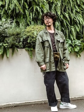 「rxmance（ロマンス）のアイテム」を使った、crementyさん（メンズ・172cm）の秋コーディネート