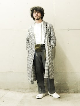 「ジャックパーセル」｜「アイテム（その他アウター）」を使った、crementyさん（メンズ・172cm）の秋コーディネート