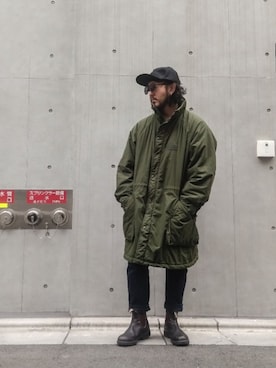 crementyさん（メンズ・172cm）の冬コーディネート