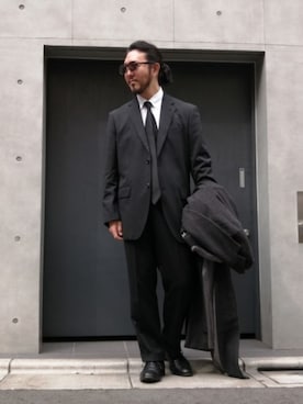 「VINTAGE（ヴィンテージ）のアイテム（その他シューズ）」を使った、crementyさん（メンズ・172cm）の春コーディネート