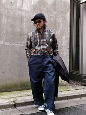 crementyさん（メンズ・172cm）の春コーディネート