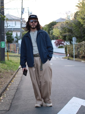 crementyさん（メンズ・172cm）の春コーディネート