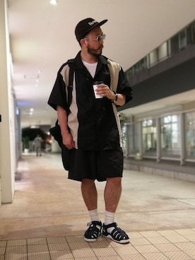 crementyさん（メンズ・172cm）の夏コーディネート