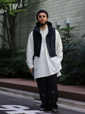 「UNPERFECT（アンパーフェクト）のアイテム」を使った、crementyさん（メンズ・172cm）の秋コーディネート