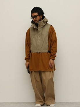 「UNPERFECT（アンパーフェクト）のアイテム」を使った、crementyさん（メンズ・172cm）の秋コーディネート