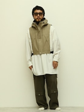 「UNPERFECT（アンパーフェクト）のアイテム」を使った、crementyさん（メンズ・172cm）の秋コーディネート