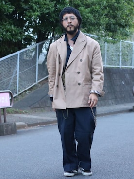 「UNPERFECT（アンパーフェクト）のアイテム」を使った、crementyさん（メンズ・172cm）の秋コーディネート