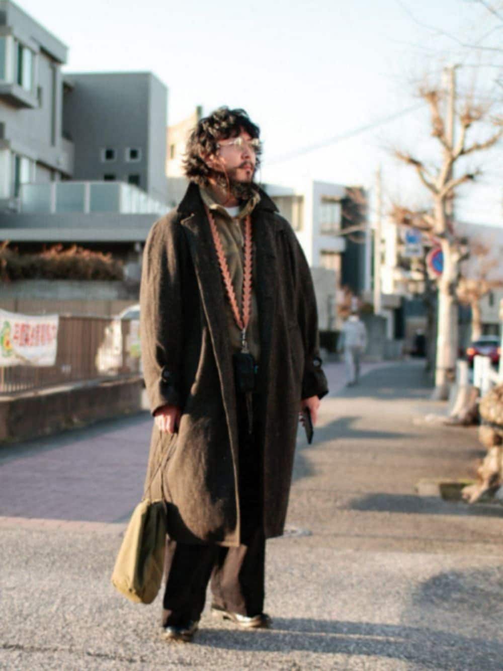 KENZOのダウンジャケット/コートを使ったメンズ人気ファッション