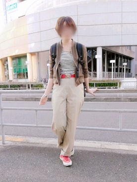 moeka,さん（レディース・160cm）の春コーディネート