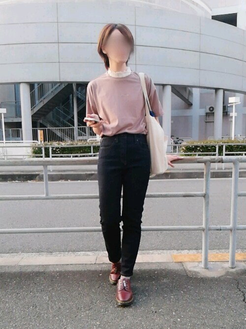 Moeka ユニクロのデニムパンツを使ったコーディネート Wear