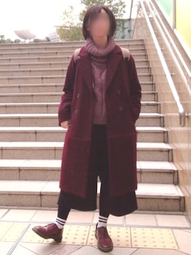 moeka,さん(レディース・160cm)の冬コーディネート