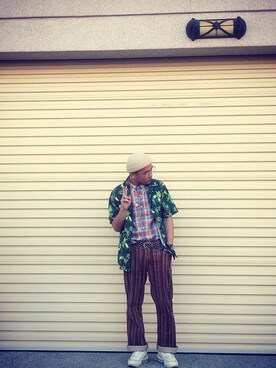 「So Nice（ソーナイス）のアイテム」を使った、carrrrrr0512さん（メンズ・173cm）の春コーディネート