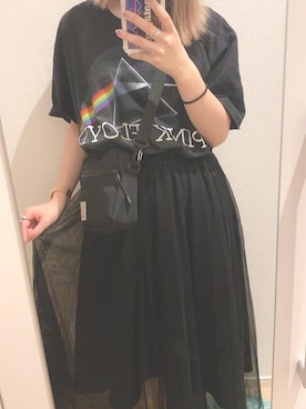 「pinkfloyd」｜︎y u k i さん（レディース・151cm）の夏コーディネート