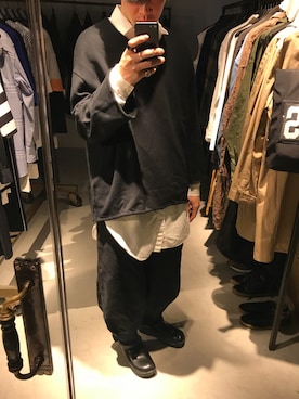 「HOPE（ホープ）のアイテム」を使った、さとう。さん（メンズ・178cm）の春コーディネート