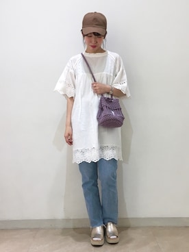 ayumi☻さん（レディース・165cm）の春コーディネート