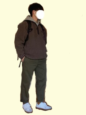 「研究室」｜hiroさん（メンズ・176cm）の冬コーディネート