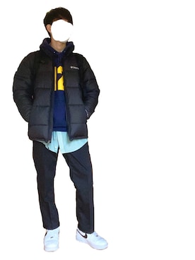 「研究室」｜hiroさん（メンズ・176cm）の冬コーディネート