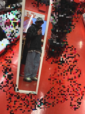 「Levi's」｜「アイテム（ナイロンジャケット）」を使った、ムムさん（メンズ・160cm）の春コーディネート