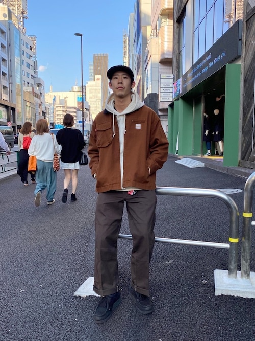 カバーオールを使った 私の推しブランド のメンズ人気ファッションコーディネート Sciaky