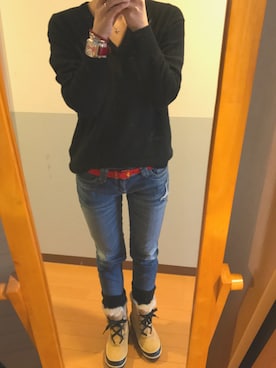 marubouさん（レディース・159cm）の冬コーディネート