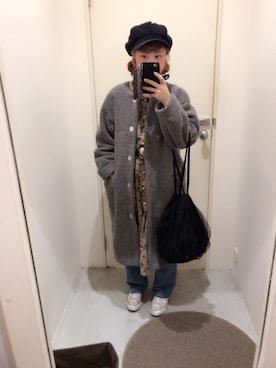 「Lattice（Lattice）のアイテム（キャスケット）」を使った、ｾ ｲ ｶ .さん（レディース・156cm）の春コーディネート