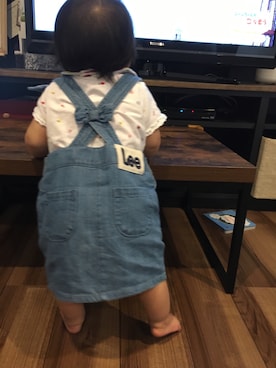 「つかまり立ち」｜aiさん（キッズ・70cm）の夏コーディネート