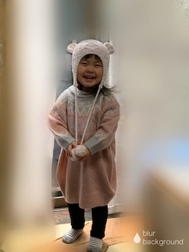 「2歳3ヶ月」｜「アイテム（レッグウェア）」を使った、aiさん（キッズ・80cm）の秋コーディネート
