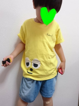 「BIT'Z（ビッツ）のアイテム」を使った、りーさんさん（キッズ・100cm）の夏コーディネート