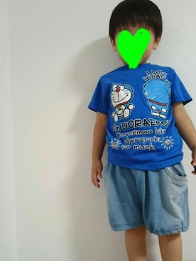 「BIT'Z（ビッツ）のアイテム」を使った、りーさんさん（キッズ・100cm）の夏コーディネート