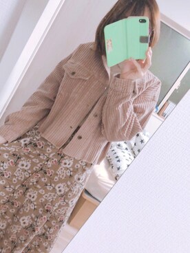 「Crisp（クリスプ）のアイテム（ブルゾン）」を使った、悠さん（レディース・166cm）の秋コーディネート
