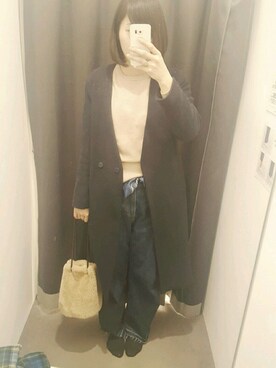 「RODE SKO（ロデスコ）のアイテム（財布/小物）」を使った、タラコさん（レディース・170cm）の冬コーディネート